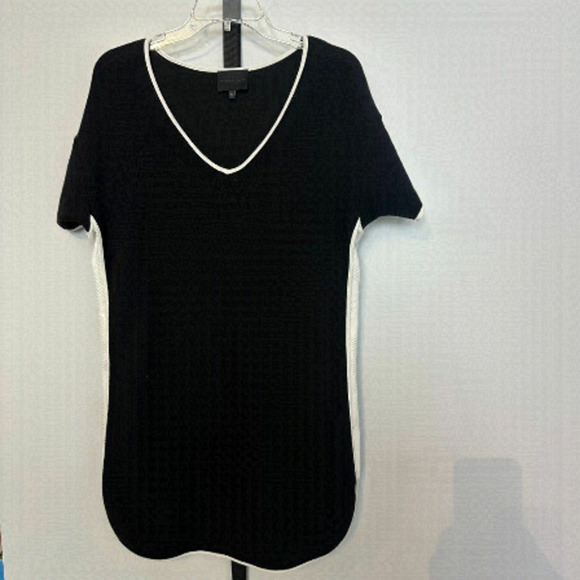 𝅺EUC Hotel Particulier, Size S, Black with White Dress - Picture 1 of 6